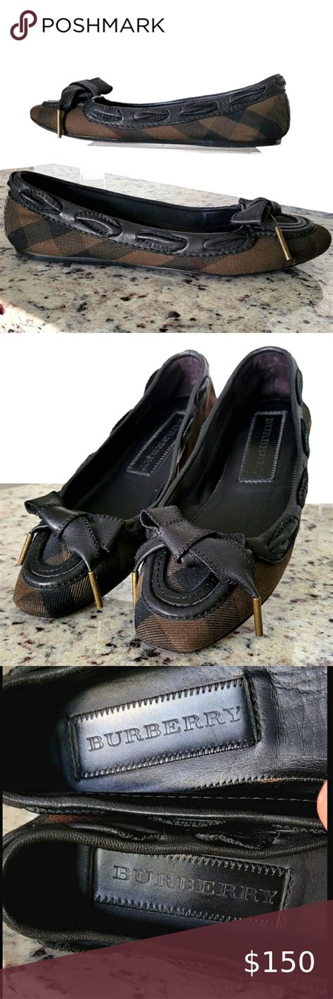 ballerina burberry shoes|burberry ladies loafers.